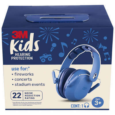 3M BLU Prot Kid Earmuff PKIDSB-B