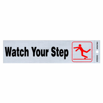 2x8 Watch Step Sign