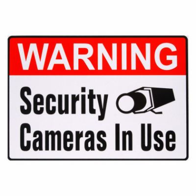 4x6 Security Camera Sign