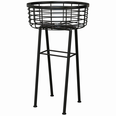 20" BLKWire Plant Stand