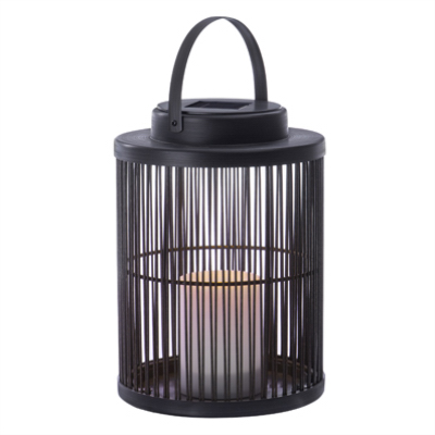 10"Solar Basket Lantern