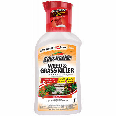 Spectracide Weed & Grass Killer Concentrate, 32 oz.