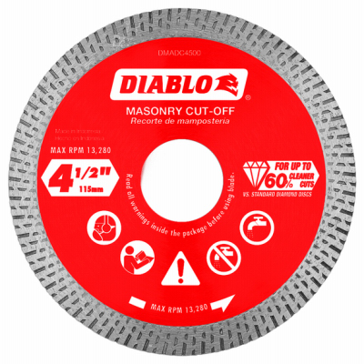 4-1/2" Con Cut Off Disc