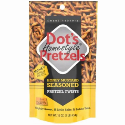 DOTS PRETZELS 16OZ HONEY MUSTARD