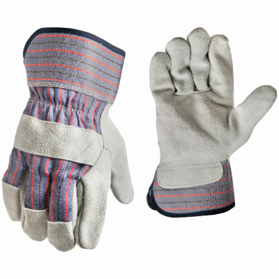 MED LTHR SafeCuff Gloves