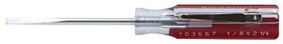 1/8x2-1/4 Slotted Screwdriver