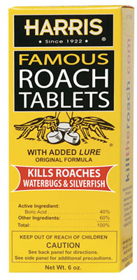6oz Harris Roach Tablets