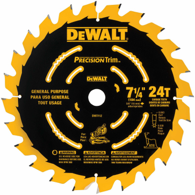 7 1/4" Miter Saw Blade