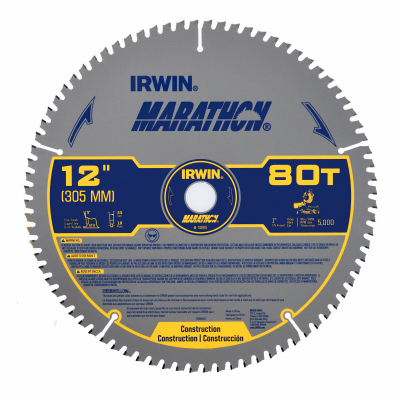 12" 80T Table Saw Blade