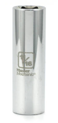 M1722   SOCKET DEEP 11/16" 12PT