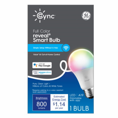 GE 9.5W A19 Smart Bulb
