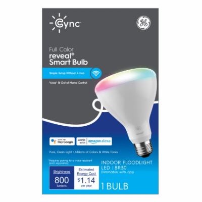GE 9.5W BR30 Smart Bulb