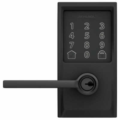 BLKSchlage Encode Lever