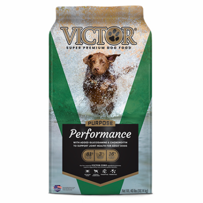 Vict 40LB Perf Dog Food