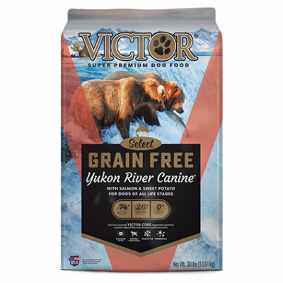 Vict 30LB Salm Dog Food