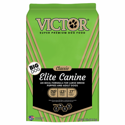 Vict 40LB Prem Dog Food