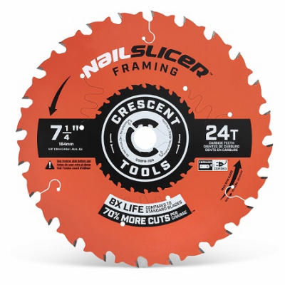 7.25"x24T Nail SawBlade