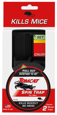 Tomcat 2PK Spin Mouse Trap