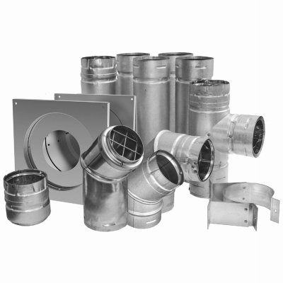 3" PelletVent CornerKit