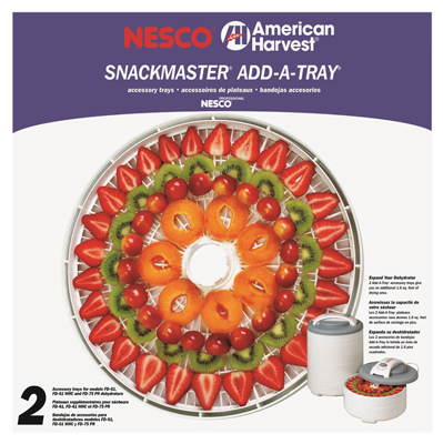 2PK 13.5" Snackmaster Add-A-Tray