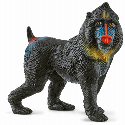 Mandrill Toy Figurine