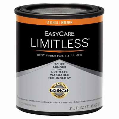 EasyCare Limitless Interior Eggshell Limitless White Qt