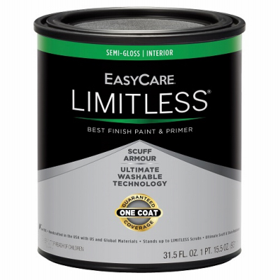 EasyCare Limitless Interior Semi Gloss White Qt