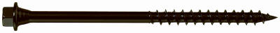 FastenMaster TimberLOK FMTLOK04-12 Wood Screw, 4 in L, Hex Head, Hex Drive,