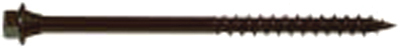 FastenMaster TimberLOK FMTLOK06-12 Wood Screw, 6 in L, Hex Head, Hex Drive,