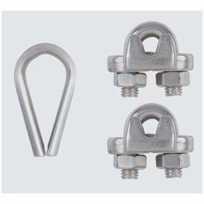 1/4" Cable Clamp Set