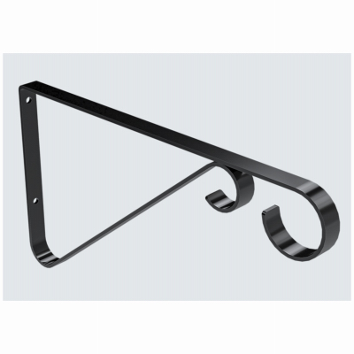 9" BLK Plant Bracket N274-563