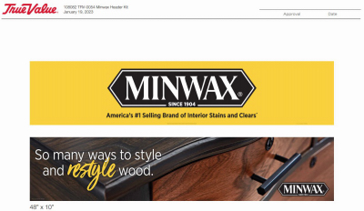 Minwax Header Kit