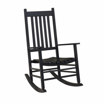 Knoll BLK Porch Rocker