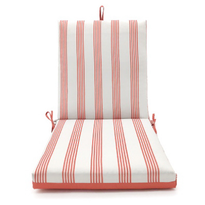 RED Stripe ChairCushion