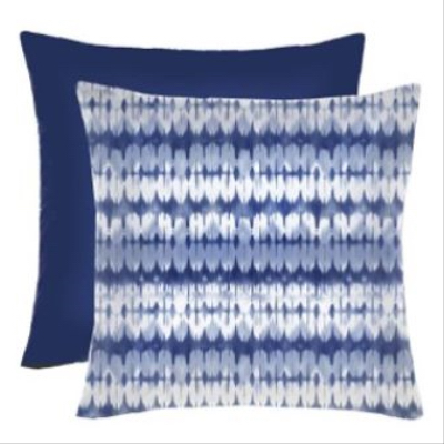 BLU Shibori Toss Pillow