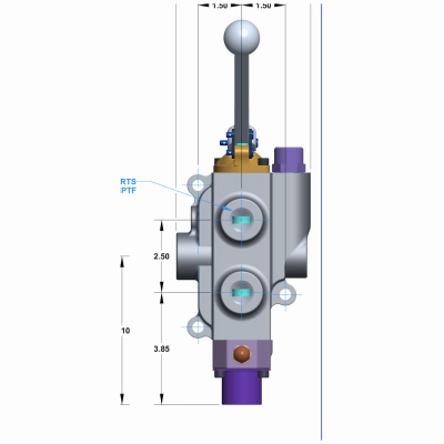 3/4x3/4x1/2ControlValve