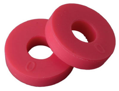 EA #0 Flat Red Washer 17/32od