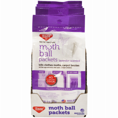 6oz Moth-Tek Moth Balls Lavender