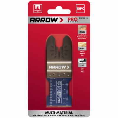 10pc 1-5/16 Wood/Nail Blade Arrw