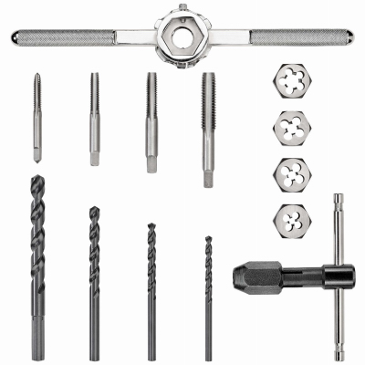 14PC Fr Tap/Hex Die Set
