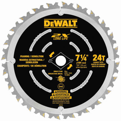 7-1/4" 24T Demo Blade