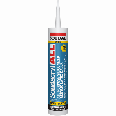 10.1OZ WHT ALL Caulk