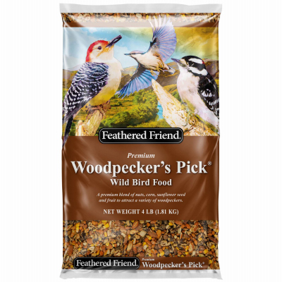 Feathered Friend Woodpeckers Pick 4Lb