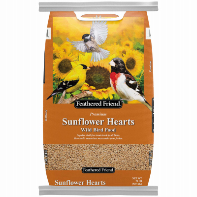 FF 20LB Sunflower Hearts Food
