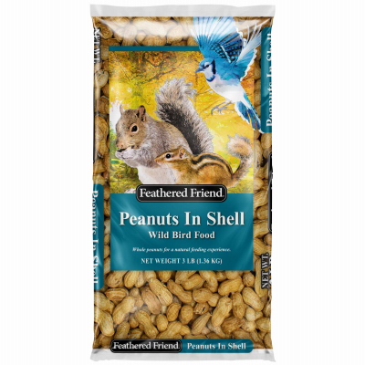 3LB Peanuts in Shell Bird Food