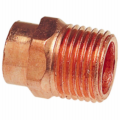 1-1/4" Copper Male Adapter