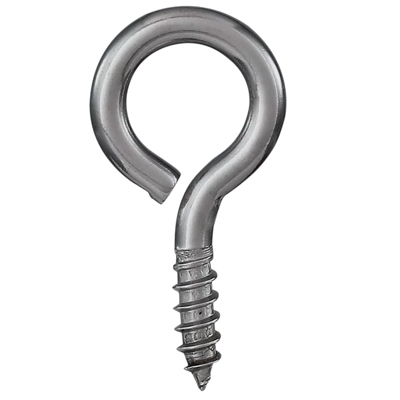 2PK #8 SS Screw Eye