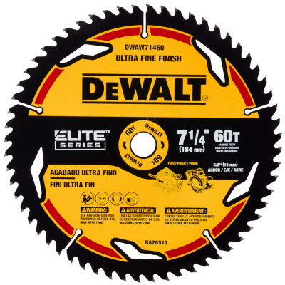 7-1/4" 60T Saw Blade