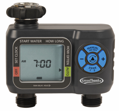 GT 2 Zone Water Timer