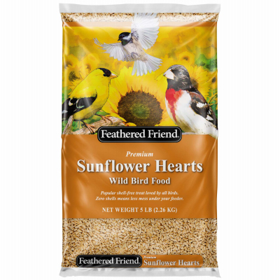 5LB Sunflower Hearts